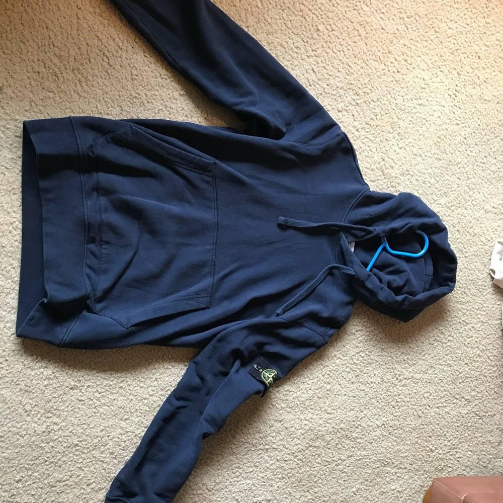 Stone island hoodies- navy